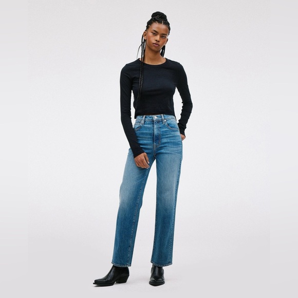 SLVRLAKE London Jeans in Roll the Dice (31) - Picture 8 of 10